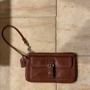 Small brown wallet